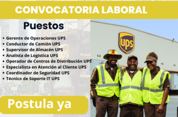 Oportunidades de Empleo en UPS: Puestos en Operaciones, Logística, Atención al Cliente y Más